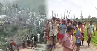 বিরোধের জেরে অষ্টগ্রামে বিএনপির দু’পক্ষের সংঘর্ষে আহত ৪০